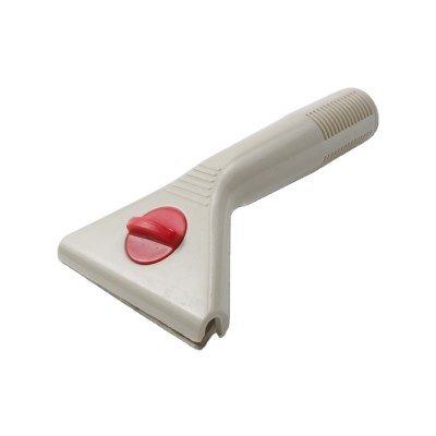 Plastic handle with nylon fasten screw