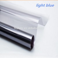 K-70 cheap light blue color non-reflective car front window film glass tint 3 years guarantee